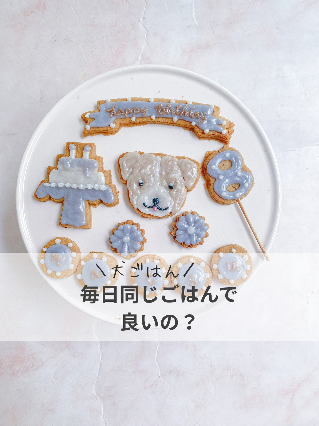 ワンちゃん、毎日同じごはんで良い?