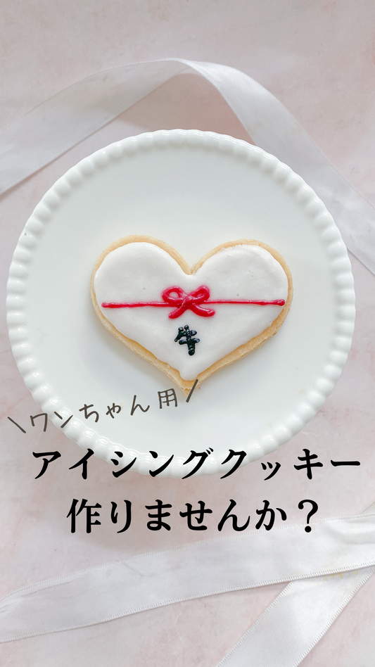 犬用アイシングクッキー作りませんか?