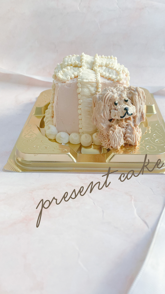 犬用プレゼントケーキ