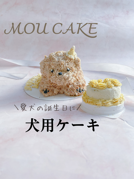 犬用ケーキ「MOU CAKE」