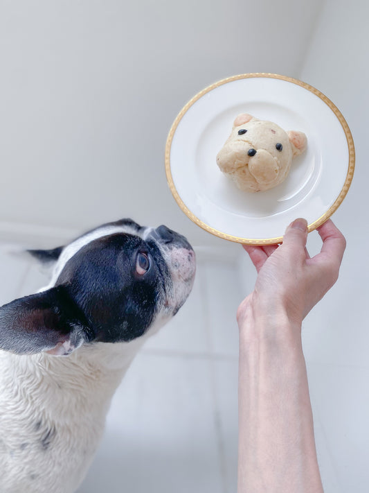 もっちり、ふわふわ犬マン