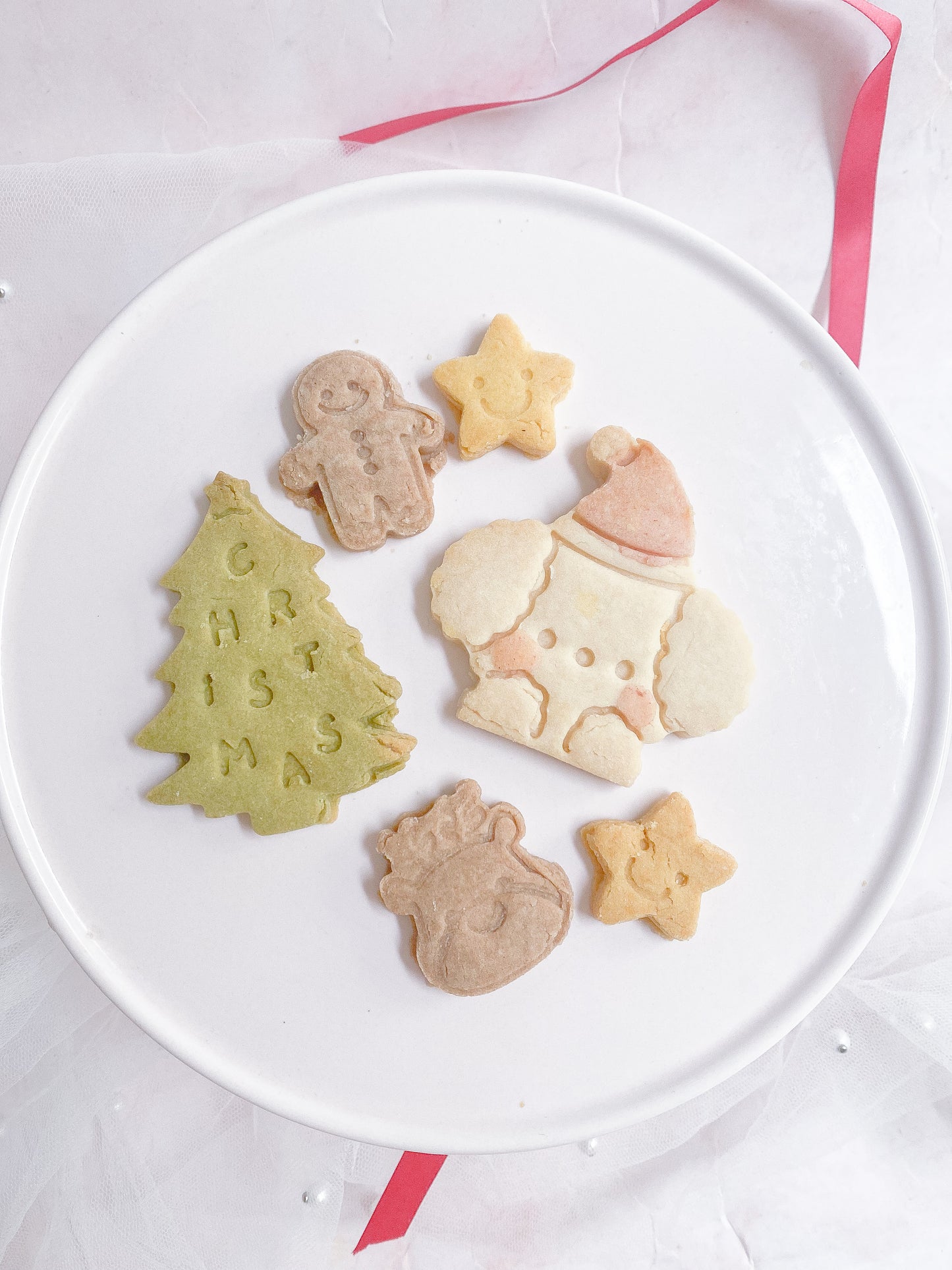 犬用クッキー缶 クリスマス