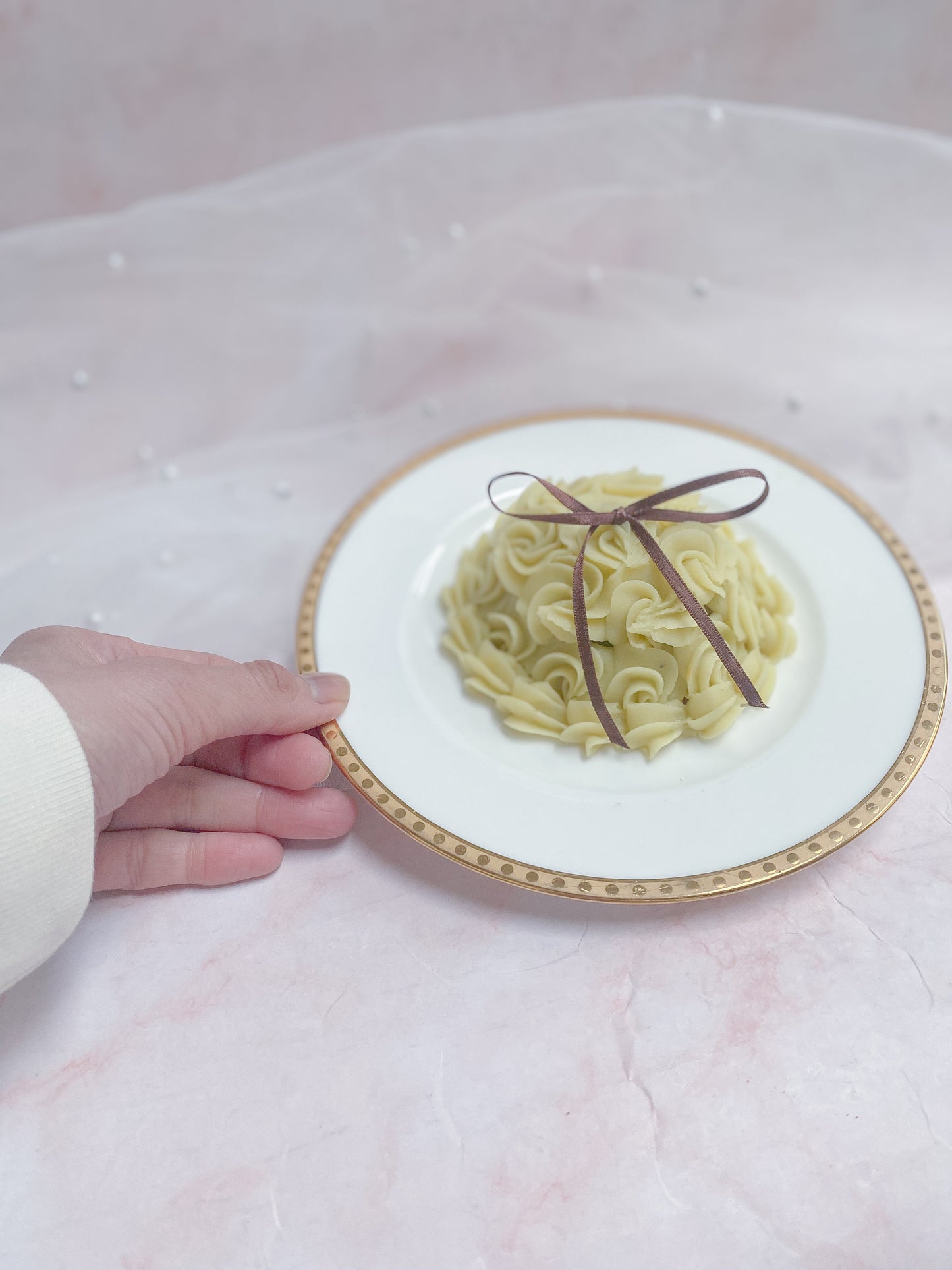 (オプション)ローズケーキ