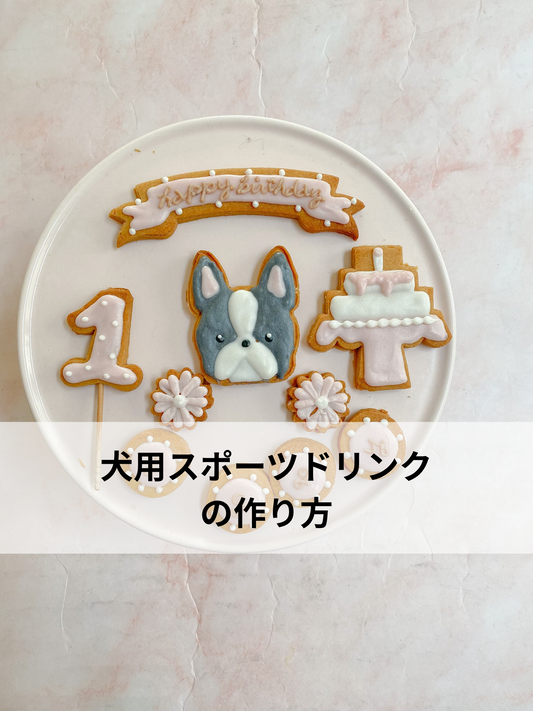 犬用スポーツドリンクの作り方
