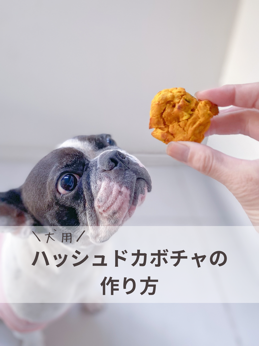 犬用ハッシュドカボチャの作り方