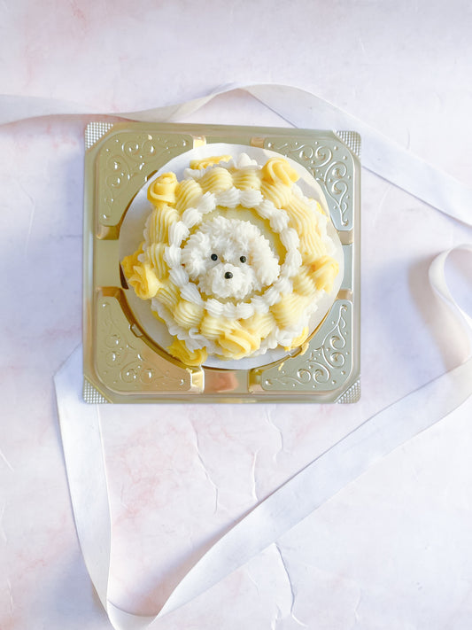 野菜だけで作る犬用ケーキ