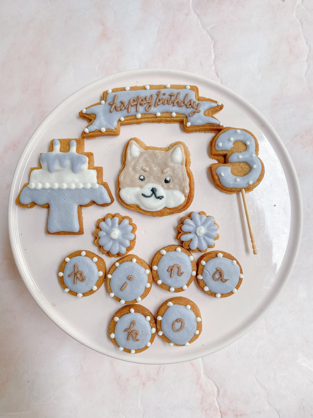 犬用アイシングクッキー