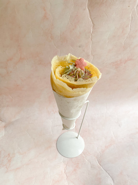 ヴィーガン桜餅クレープ