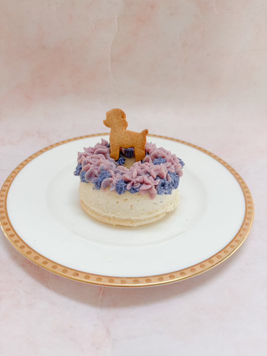 新商品　犬用紫陽花ケーキ