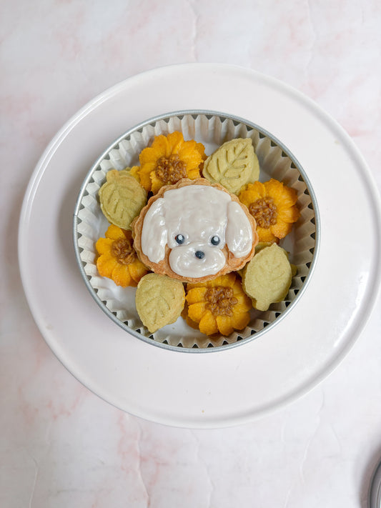 うちの子クッキー缶　ひまわり