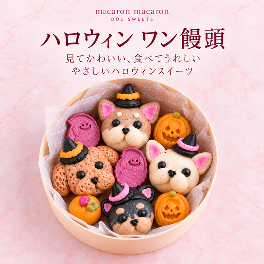 ハロウィン限定 わんこ饅頭 4個入り