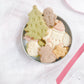 犬用クッキー缶　クリスマス