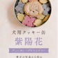 犬用クッキー缶　紫陽花　季節限定