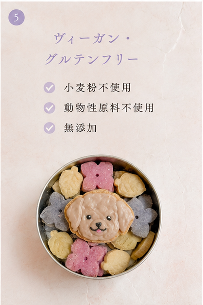 犬用クッキー缶　紫陽花　季節限定